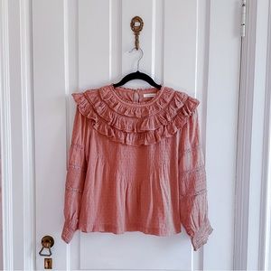 Doen cotton long sleeve top